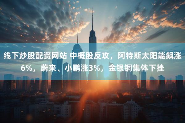 线下炒股配资网站 中概股反攻，阿特斯太阳能飙涨6%，蔚来、小鹏涨3%，金银铜集体下挫